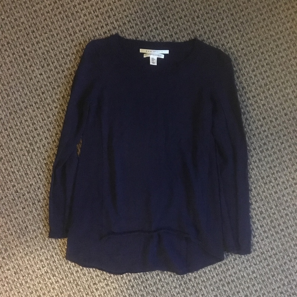 Navy sweater